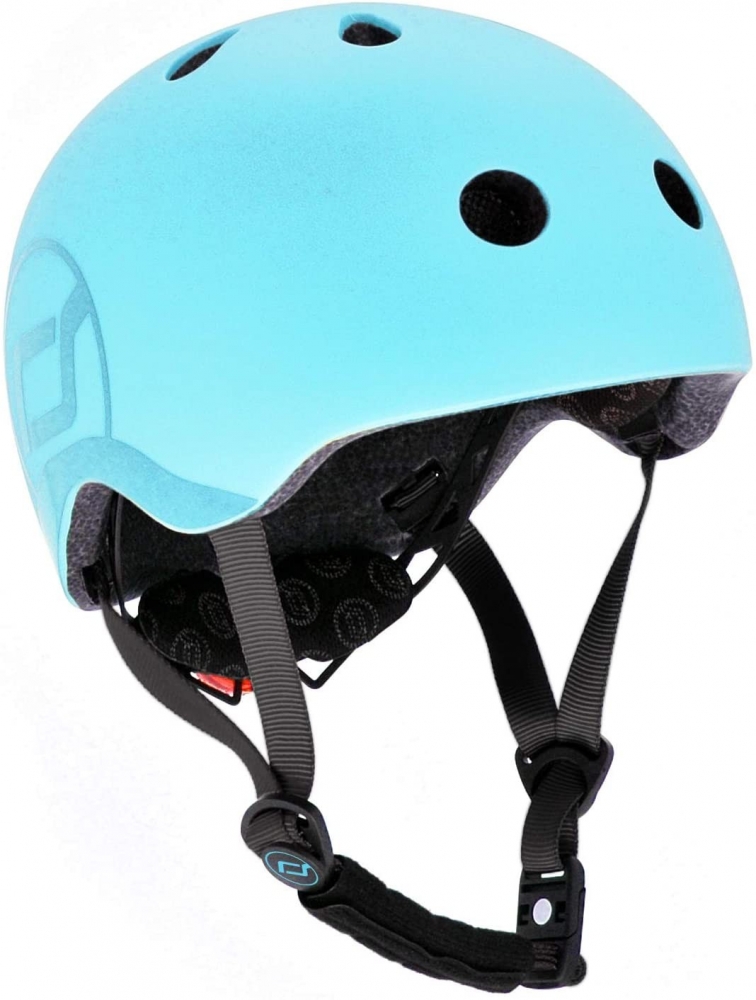 Casca Scoot and Ride Blueberry cu LED S-M 3 ani+ - imagine 6