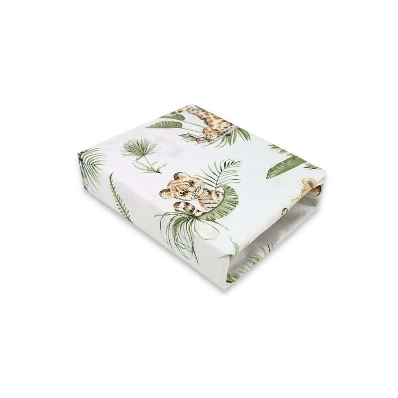 Cearceaf Patut Qmini Safari Bumbac Oeko-Tex