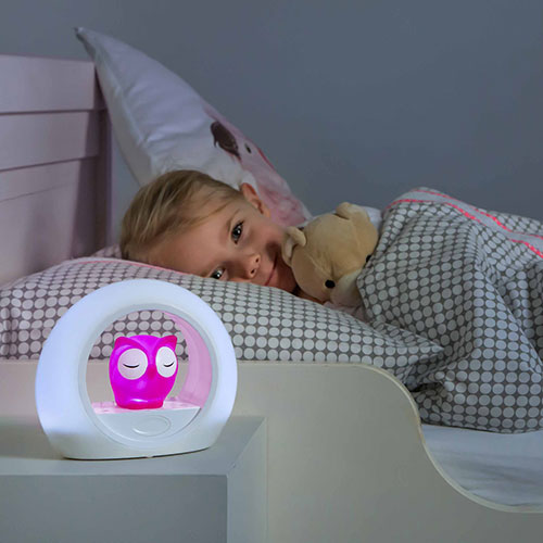 Lampa de veghe Lou Blue Zazu Kids cu senzor sunet - imagine 3