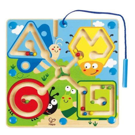 Labirint Magnetic Insecte Hape | Jucarie Lemn