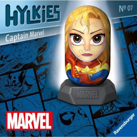 Puzzle 3D Captain Marvel | Ravensburger, 54 piese - imagine 4