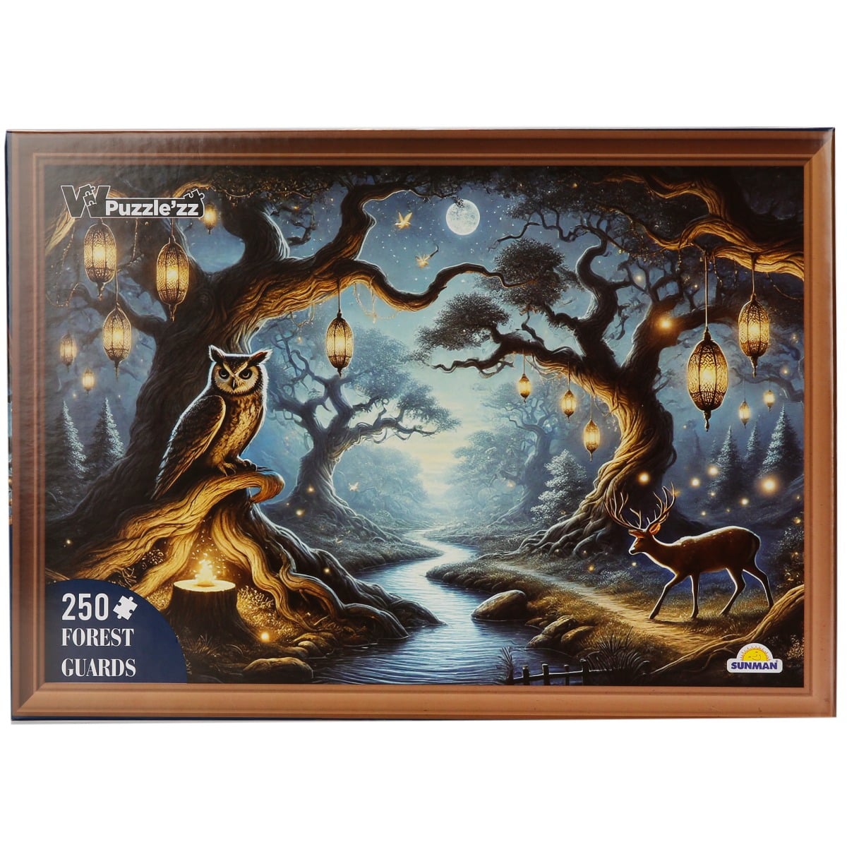 Puzzle 250 piese Noaptea în Pădure Witty Puzzlezz