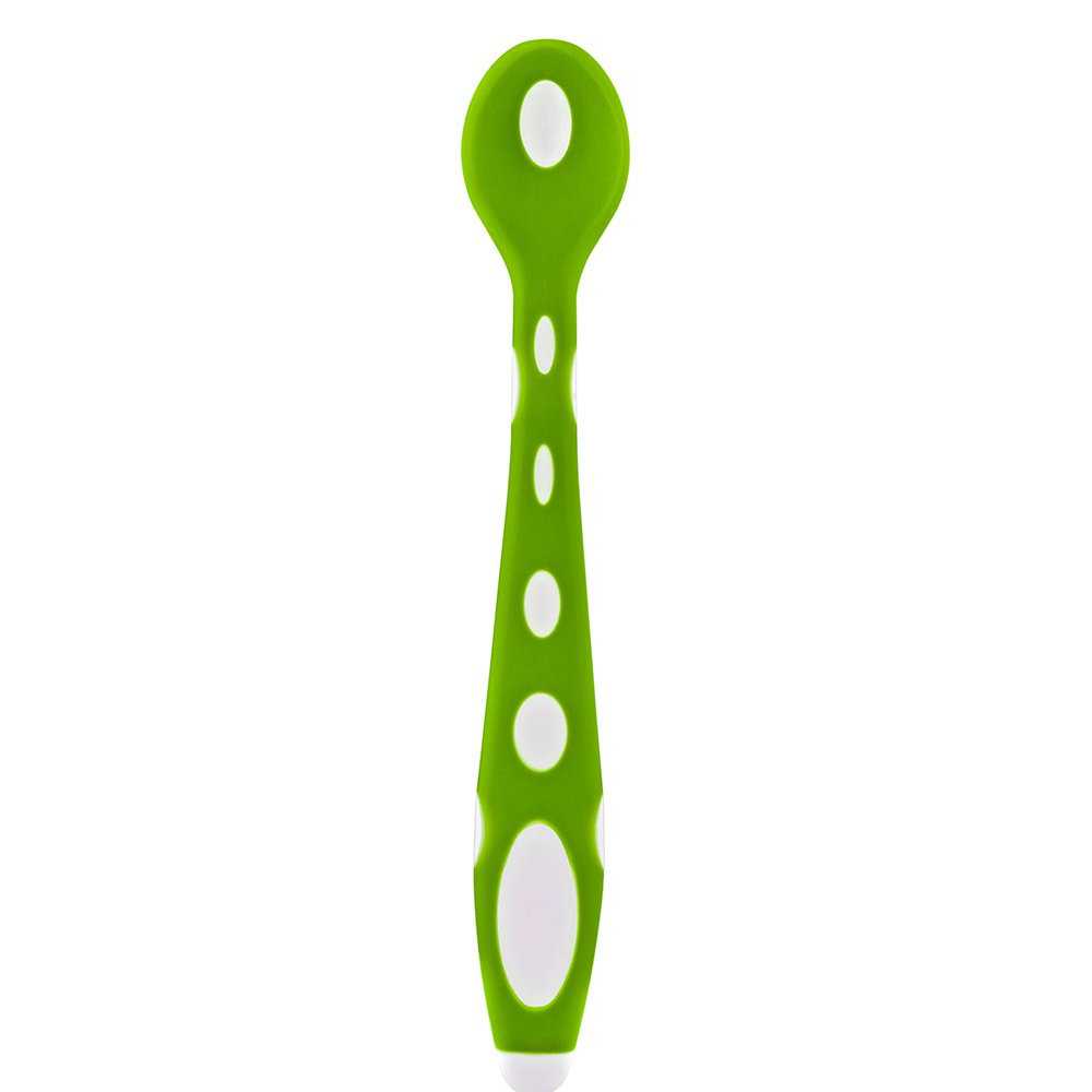 Set 2 Lingurițe BabyJem Soft Spoon BlueGreen