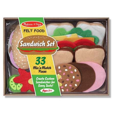 Melissa & Doug Set Sandwich Jucărie Bucătărie