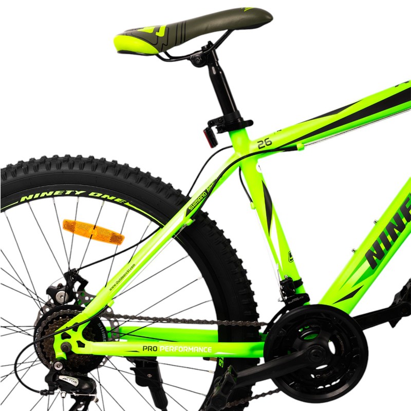 Bicicleta MTB Procart Verde Neon cu Disc - imagine 7