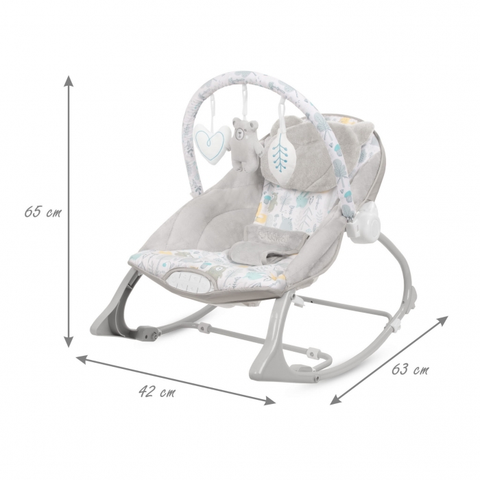 Balansoar Kidwell Pino Forest, Multifuncțional cu Sunete - imagine 8