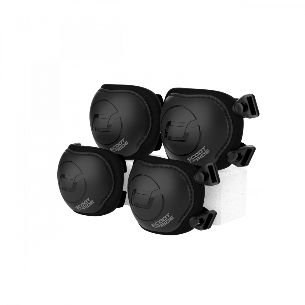 Set Protectie Scoot and Ride S Black Ash