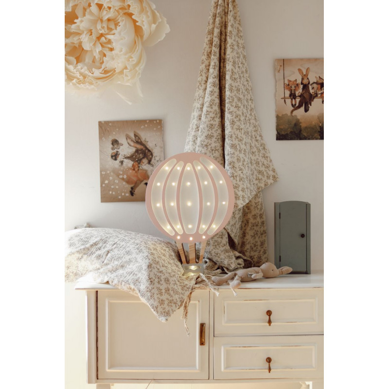 Lampa Little Lights Balon | Design Unic în Lemn de Pin - imagine 2