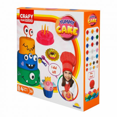 Set Plastilina Prajituri Crafy + 13 Unelte - imagine 7