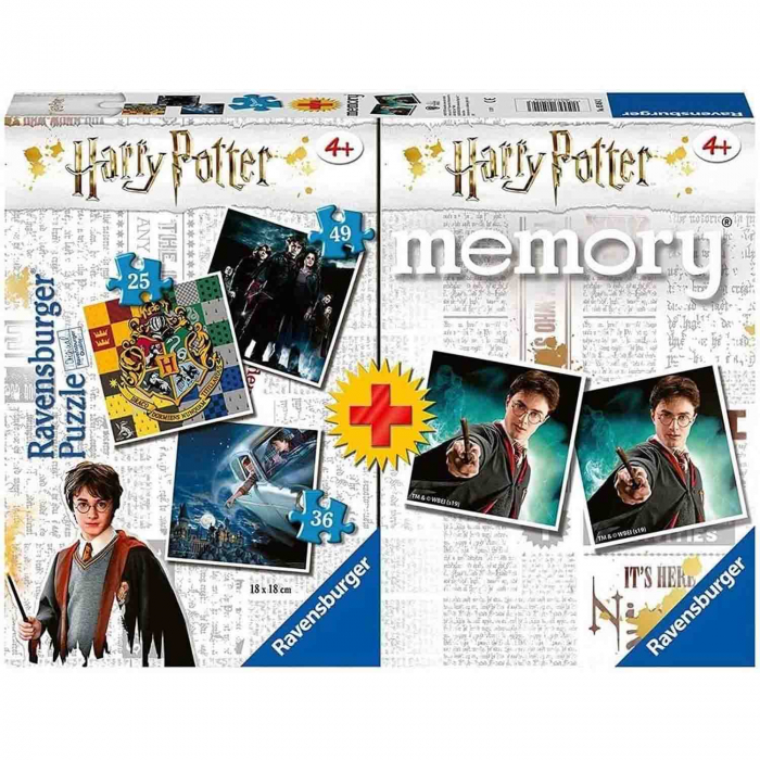 Puzzle Memory Harry Potter Ravensburger 25-49 piese