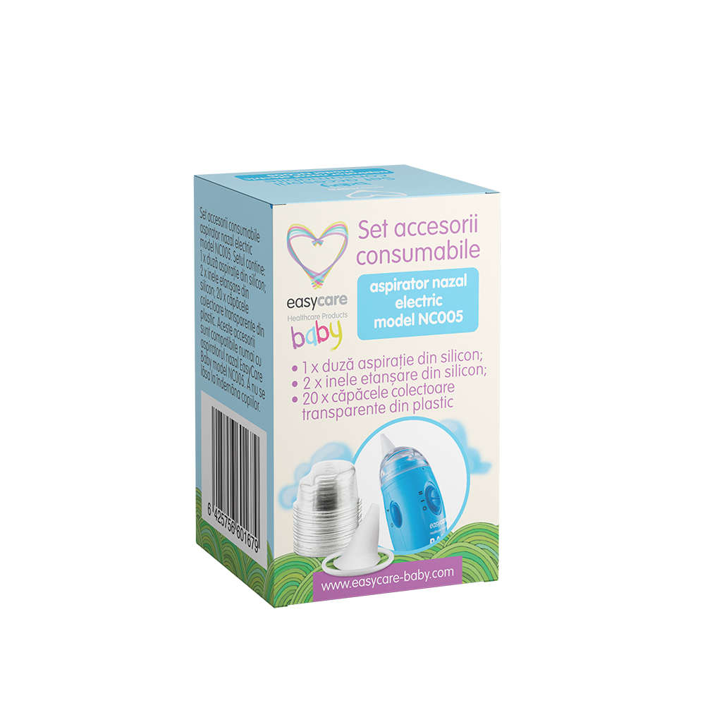 Set Accesorii Aspirator Nazal Easycare NC005
