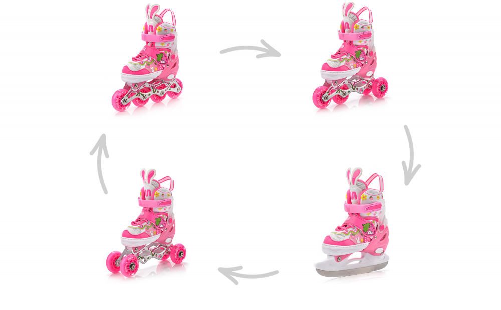 Role Meteor 4-in-1 Pink Bunny - imagine 5