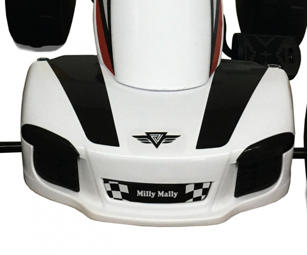 Kart Pedale Viper White Milly Mally +3 Ani - imagine 4