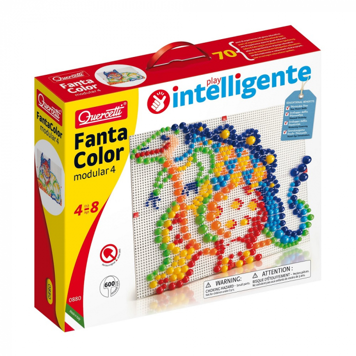 Fantacolor Modular 4 Quercetti - Joc Mozaic Creativ