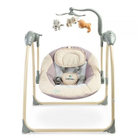 Leagan Electric Caretero LOOP cu Telecomanda Beige - imagine 2