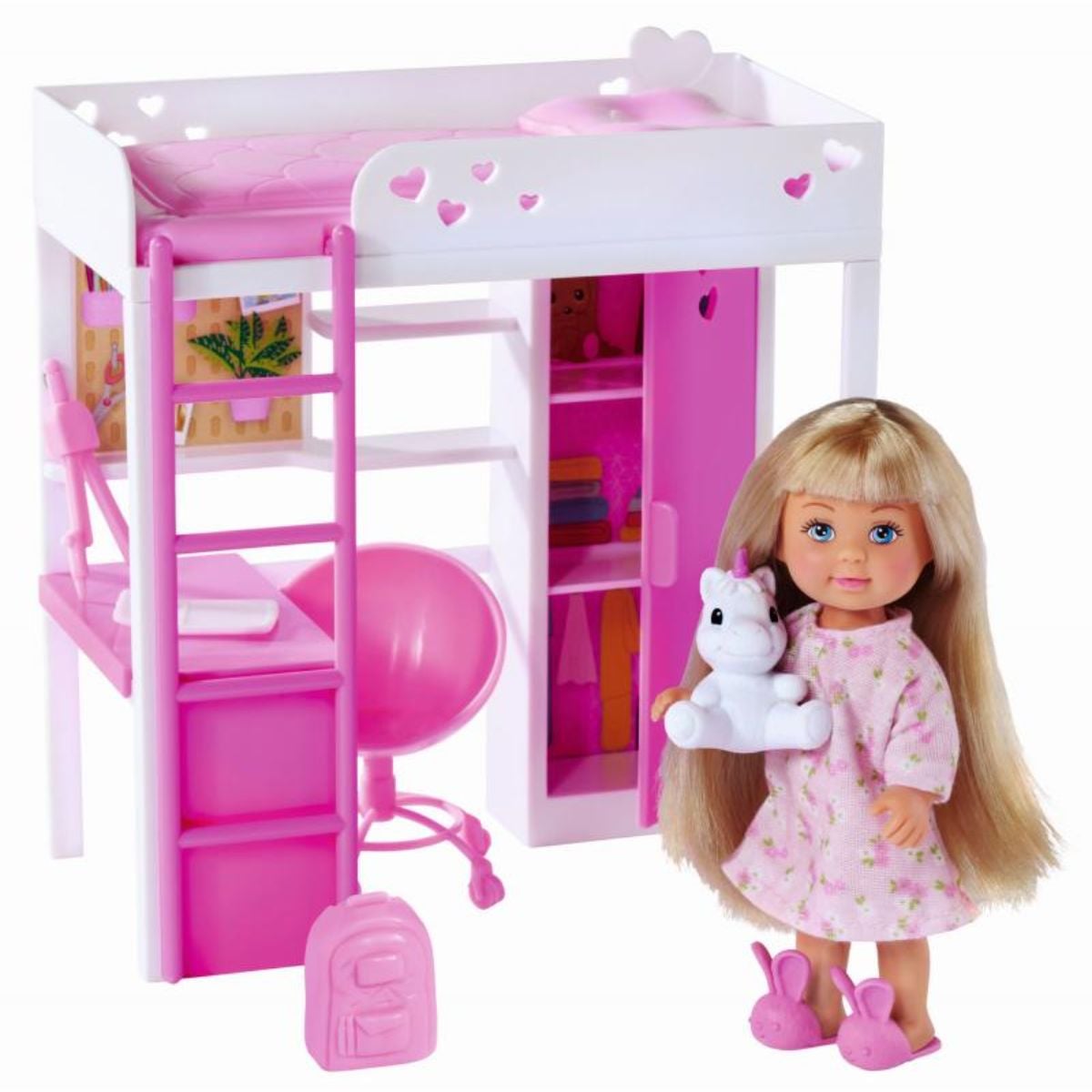 Papusa Evi Love cu Dressing si Accesorii