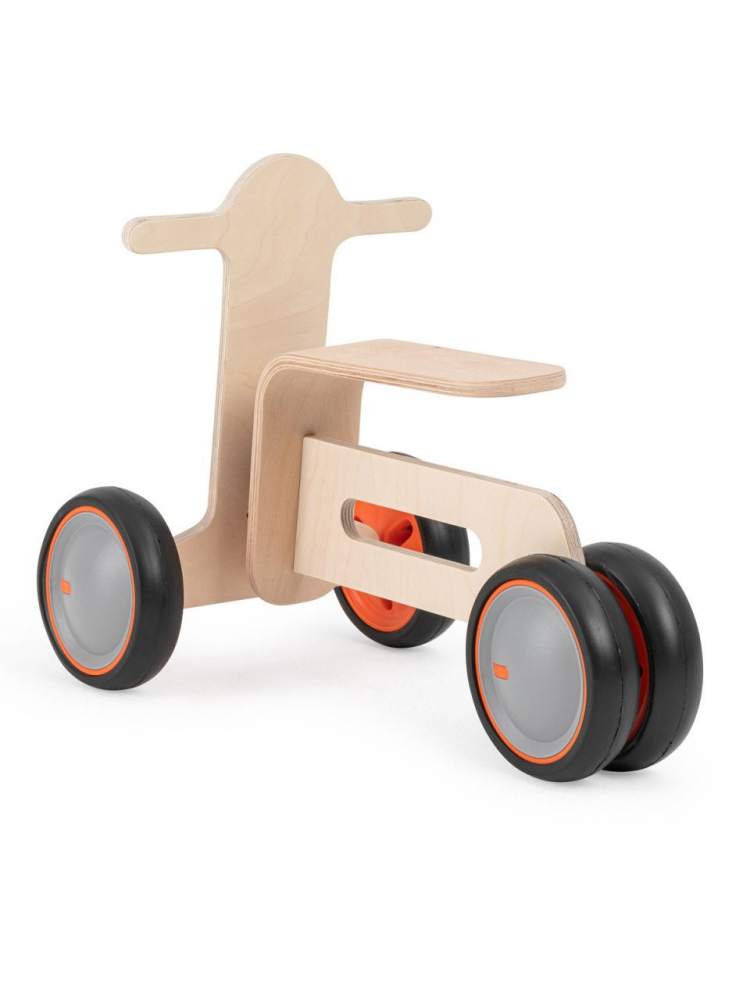 Tribike MamaToyz Lemn, Ride-On 3 Roti Fara Pedale