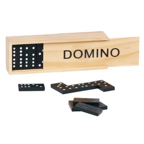 Domino Mini Goki în Cutie de Lemn