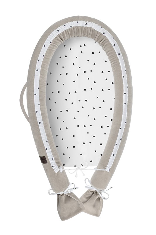 Baby Nest Velvet Nor Pufos Premium - imagine 3