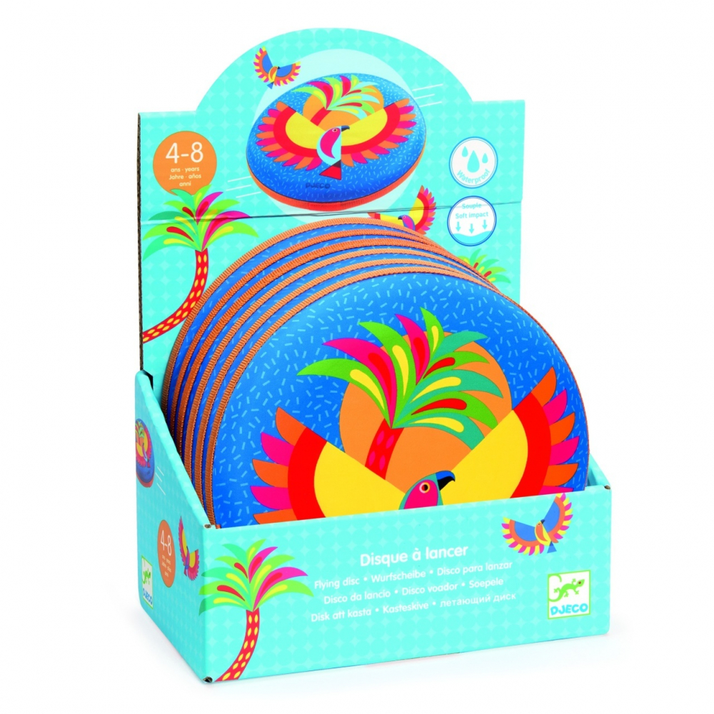 Disc Frisbee Colibri Djeco - Siguranță și Distracție - imagine 2