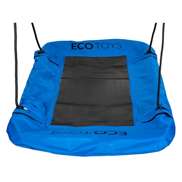 Leagan Ecotoys BOC11070, Albastru, 110 cm - imagine 2