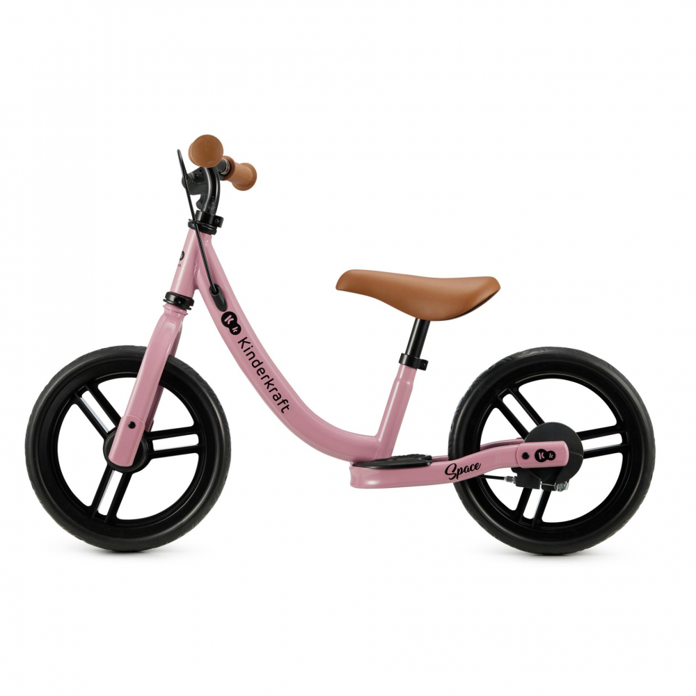 Bicicleta Kinderkraft Space Dark Pink - Echilibru - imagine 3
