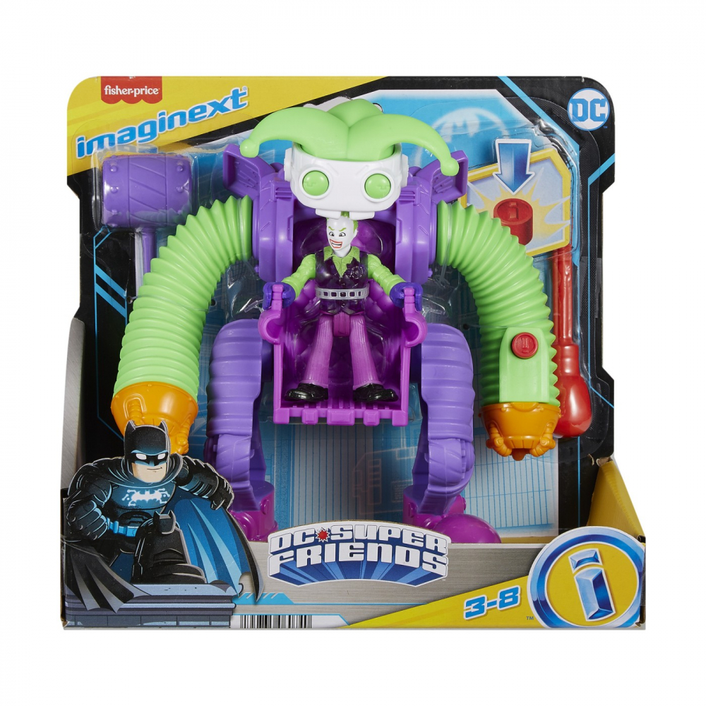 Fisher Price Joker Vehicul - Aventuri DC Super Friends