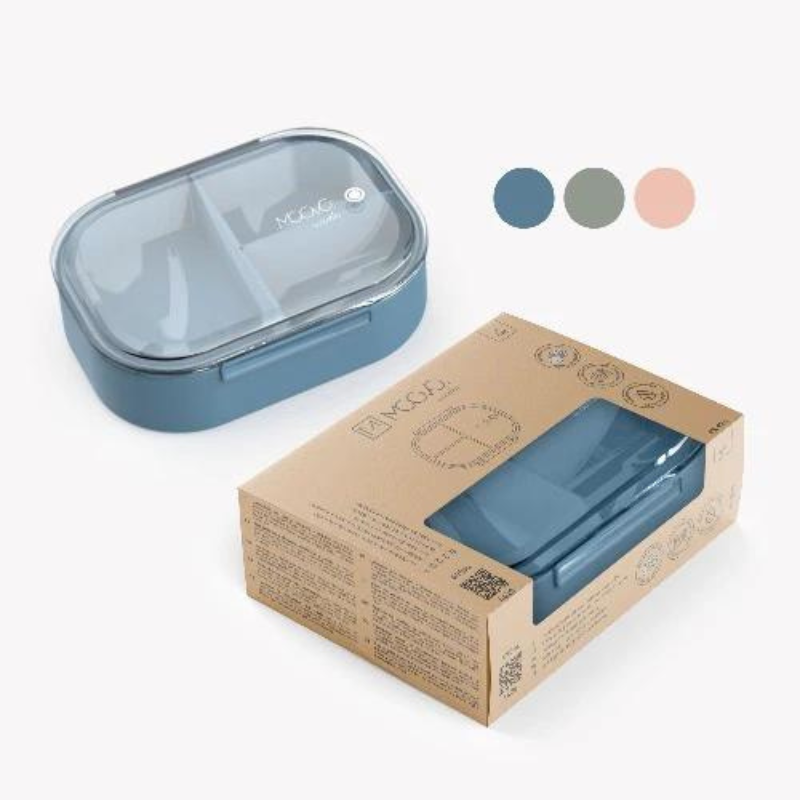 Cutie Prânz Nuvita Powder Blue 490ml - Prânz Sănătos - imagine 4
