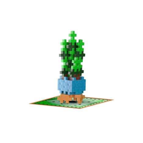 Set Plus-Plus Plante Sansevieria - Construcție Creativă - imagine 2