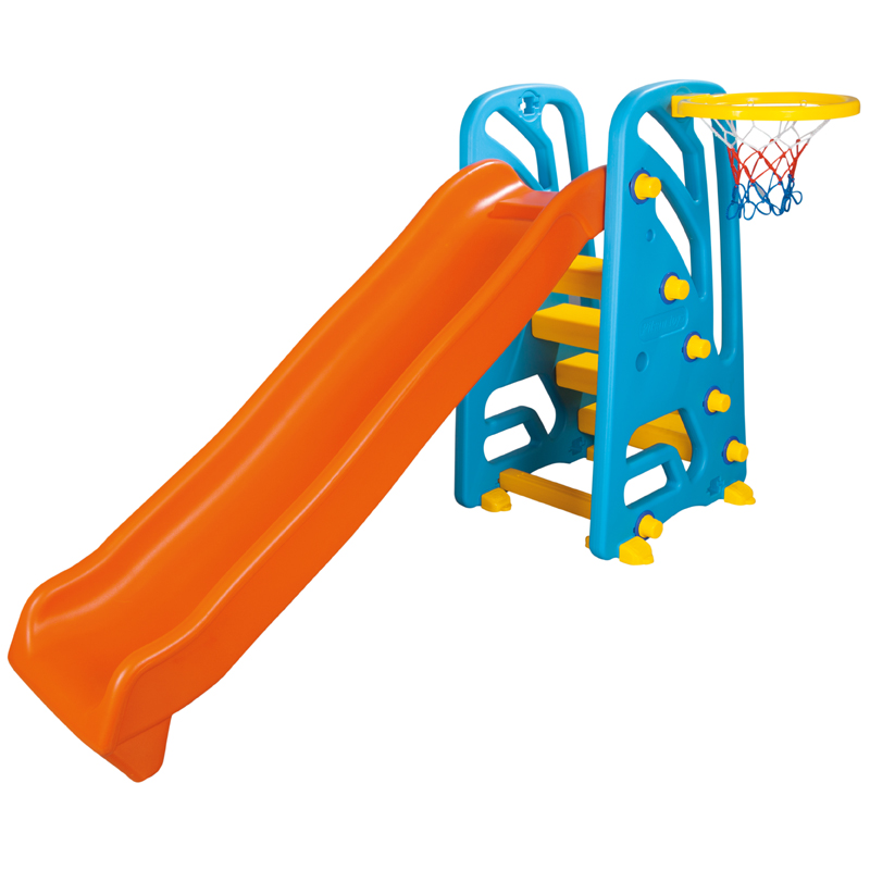 Tobogan Pilsan Wavy Slide cu Cos de Baschet