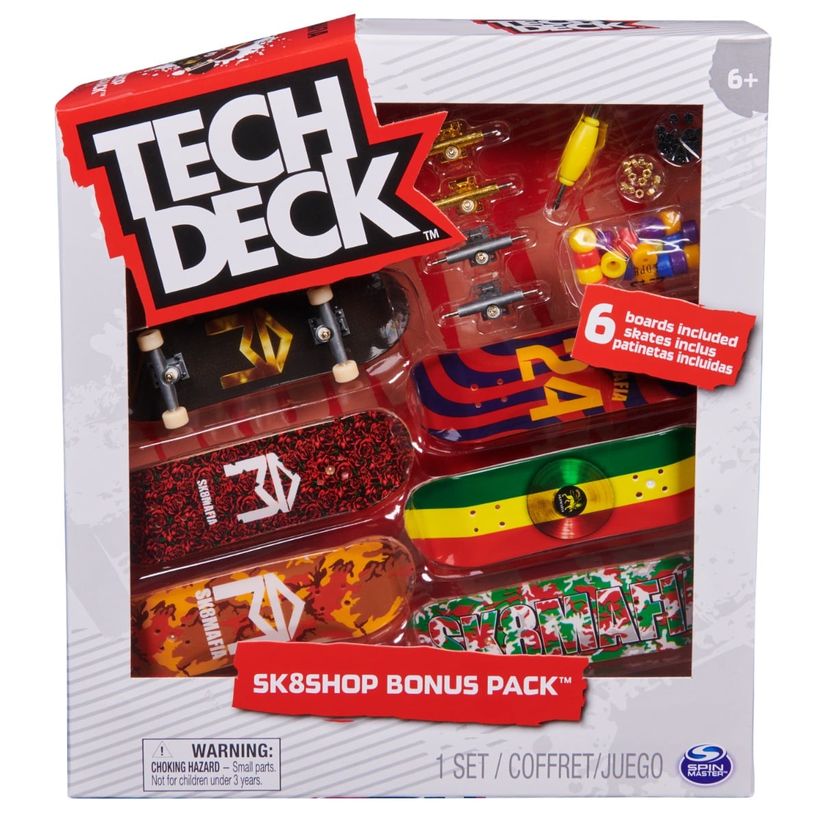 Set 6 Mini Placi Tech Deck Sk8Mafia