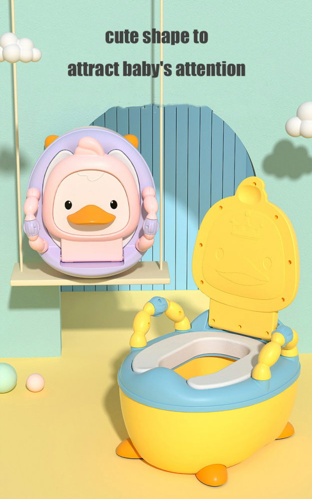 Olita Little Mom Yellow Duck cu Manere și Colac - imagine 9