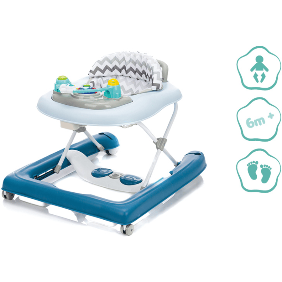 Premergator Fillikid Zig Zag Blue, de la 6 luni