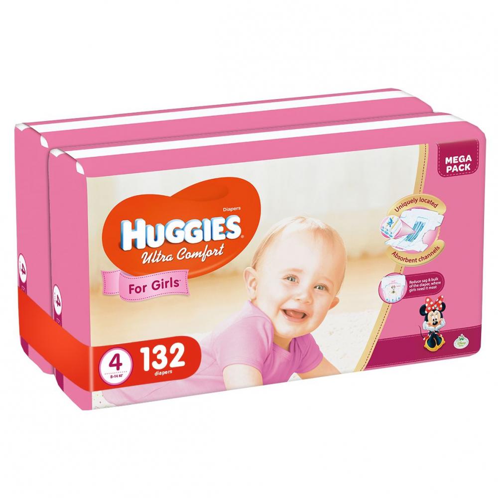 Scutece Huggies Girl Ultra Comfort 8-14kg
