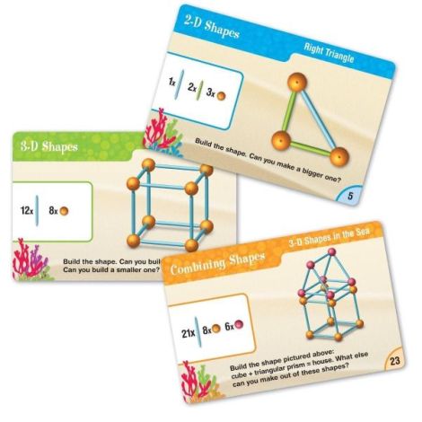 Set Constructie Forme 3D Learning Resources - imagine 5
