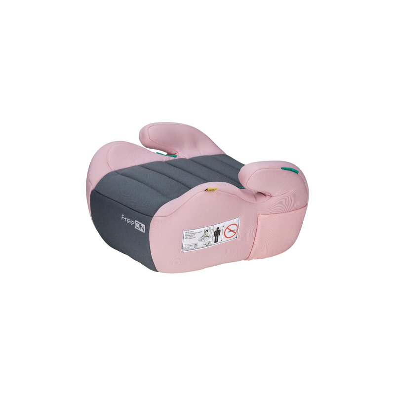 Înălțător Auto FreeON Comfy I-Size, PinkGrey - imagine 5