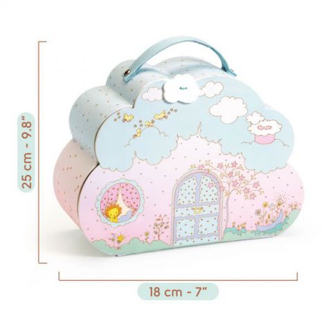 Djeco Tinyly Sunny si Mia cu Casuță Nor - imagine 2