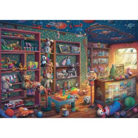 Puzzle Ravensburger Magazin Jucării 1000 piese