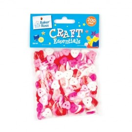 Nasturi Inimioare Baker Ross | Set 200 Bucți DIY - imagine 4