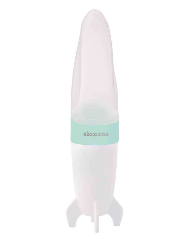 Dispozitiv hranire Kikkaboo Rocket Mint, 90ml - imagine 3