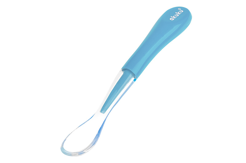Lingurita Silicon Akuku - Măsuță Moale Bebe - imagine 2