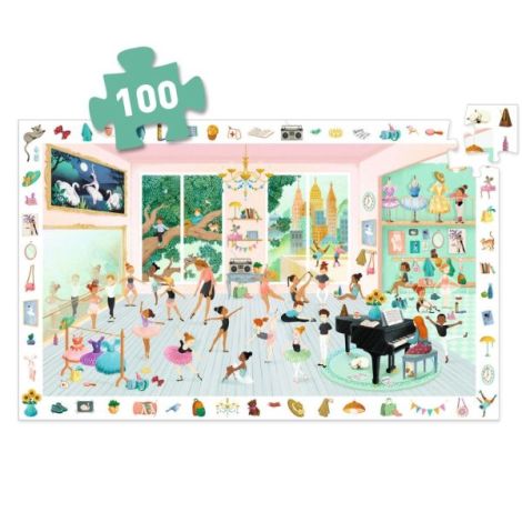 Puzzle Observatie Scoala de Dans Djeco - imagine 4