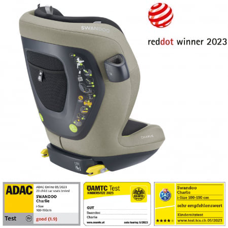 Swandoo Charlie i-Size - Scaun Auto Testat ADAC