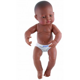 Păpușă Bebeluș Miniland, 40 cm, Fetitță Latinoamericană - imagine 2