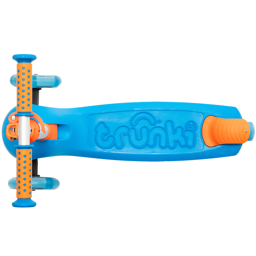 Trotineta Trunki Albastru Pliabilă, Ghidon Reglabil - imagine 2