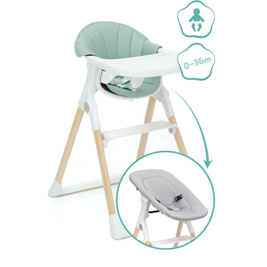 Scaun de masa Fillikid Noah 2 in 1 Menta - imagine 7