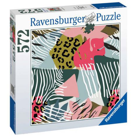 Puzzle Blană Animale 500 Piese Ravensburger - imagine 3