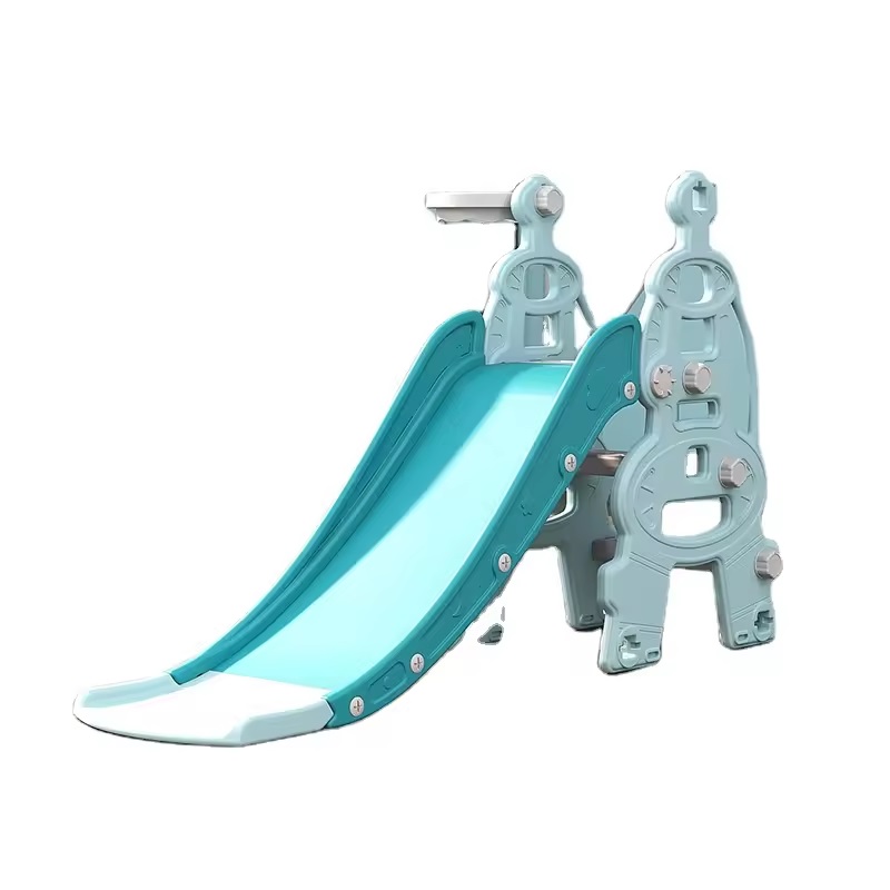 Tobogan Nichiduta Garden Tower Blue cu Baschet - imagine 5