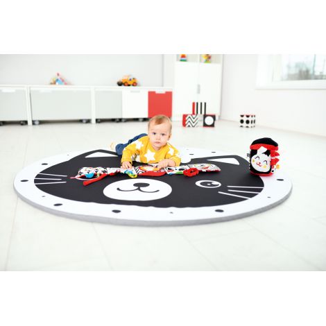 Saltea Joaca 140 cm Pisica Neagra Moje Bambino - imagine 4