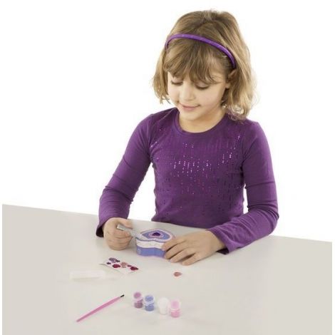 Cutie Inimioara DIY Melissa & Doug - Decor lemn - imagine 4